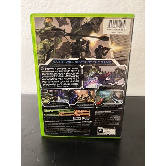Halo 2 (Microsoft XBOX, 2004) CIB - Picture 3 of 6